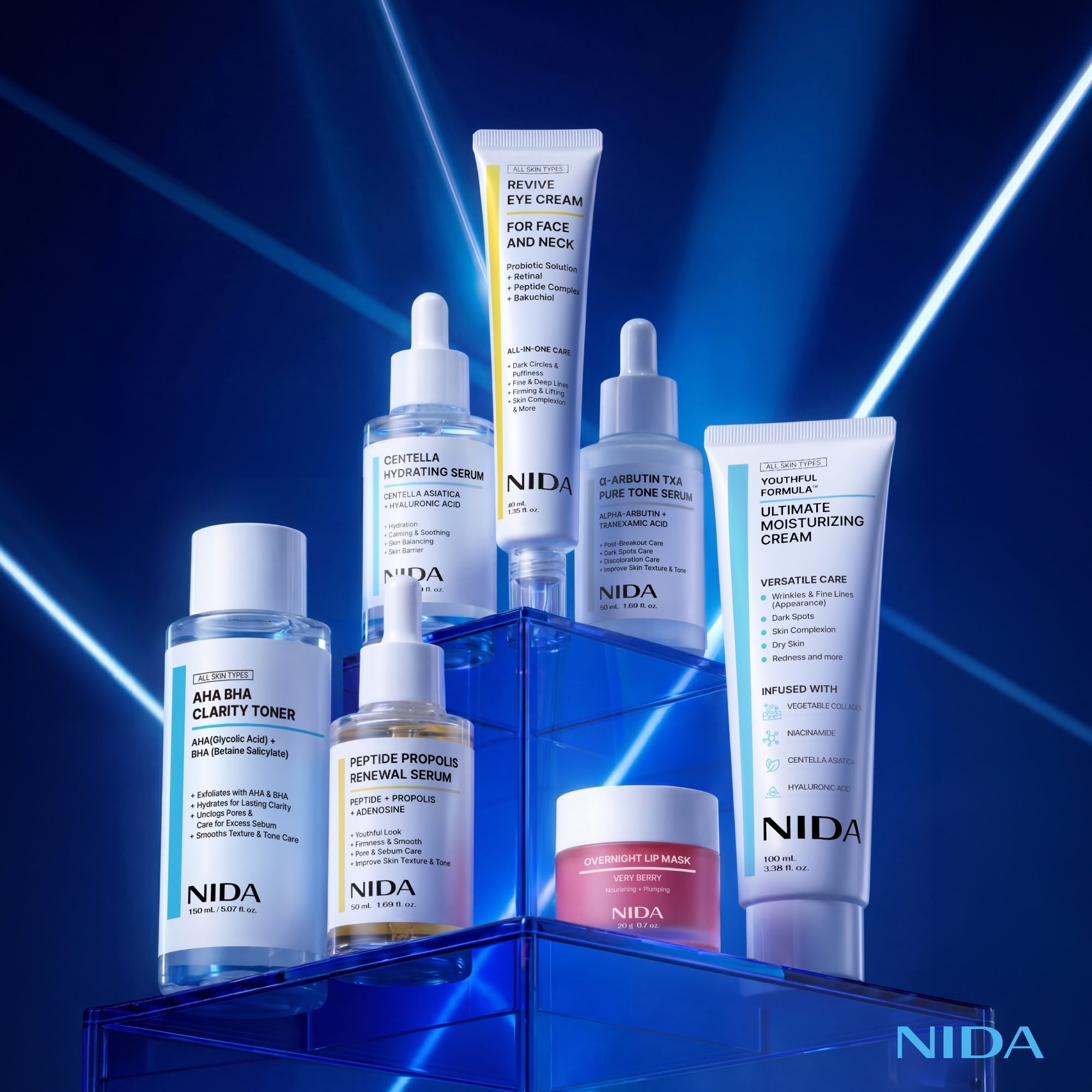 NIDA Super Deal Skincare Set de 7
