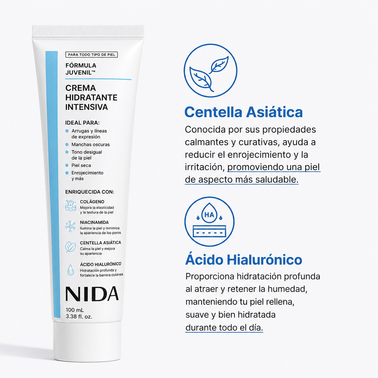 Crema Hidratante Colágeno Niacinamida