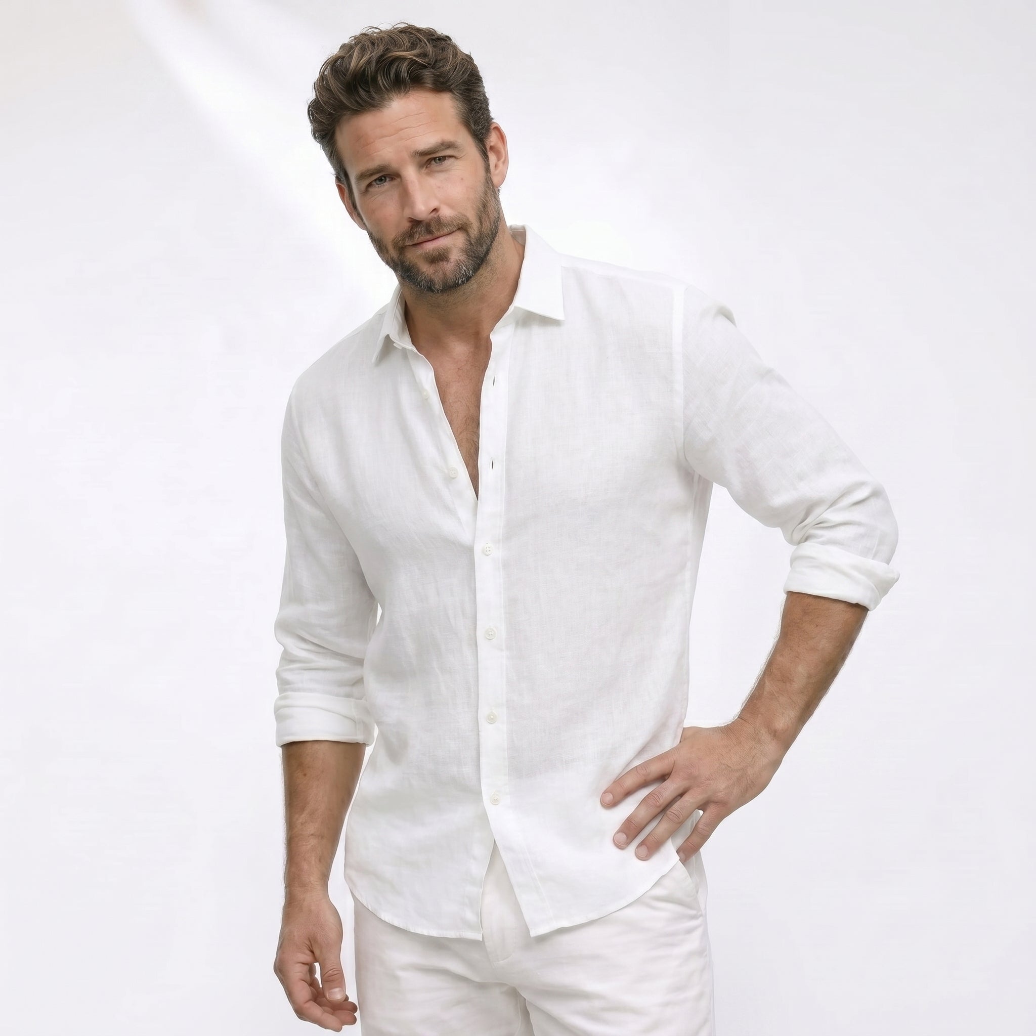 Alvaro | Camisa confeccionada en lino
