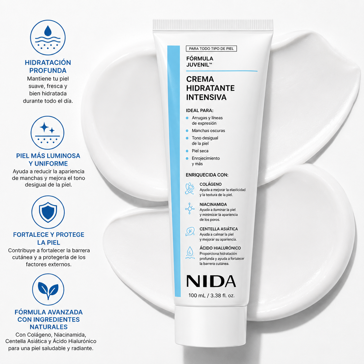 Crema Hidratante Colágeno Niacinamida