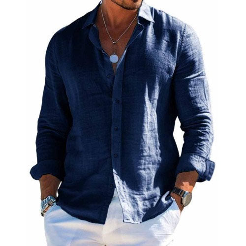 Alvaro | Camisa confeccionada en lino