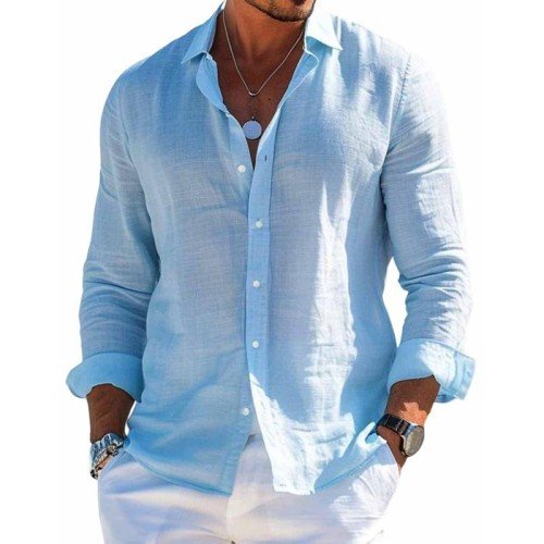 Alvaro | Camisa confeccionada en lino