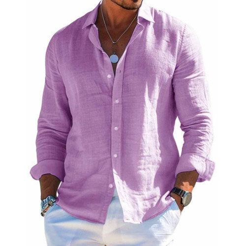 Alvaro | Camisa confeccionada en lino