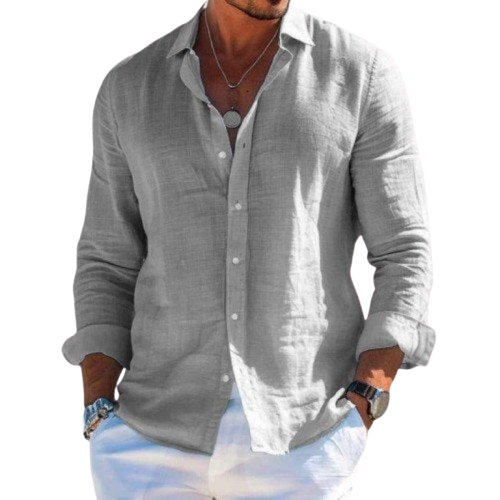 Alvaro | Camisa confeccionada en lino